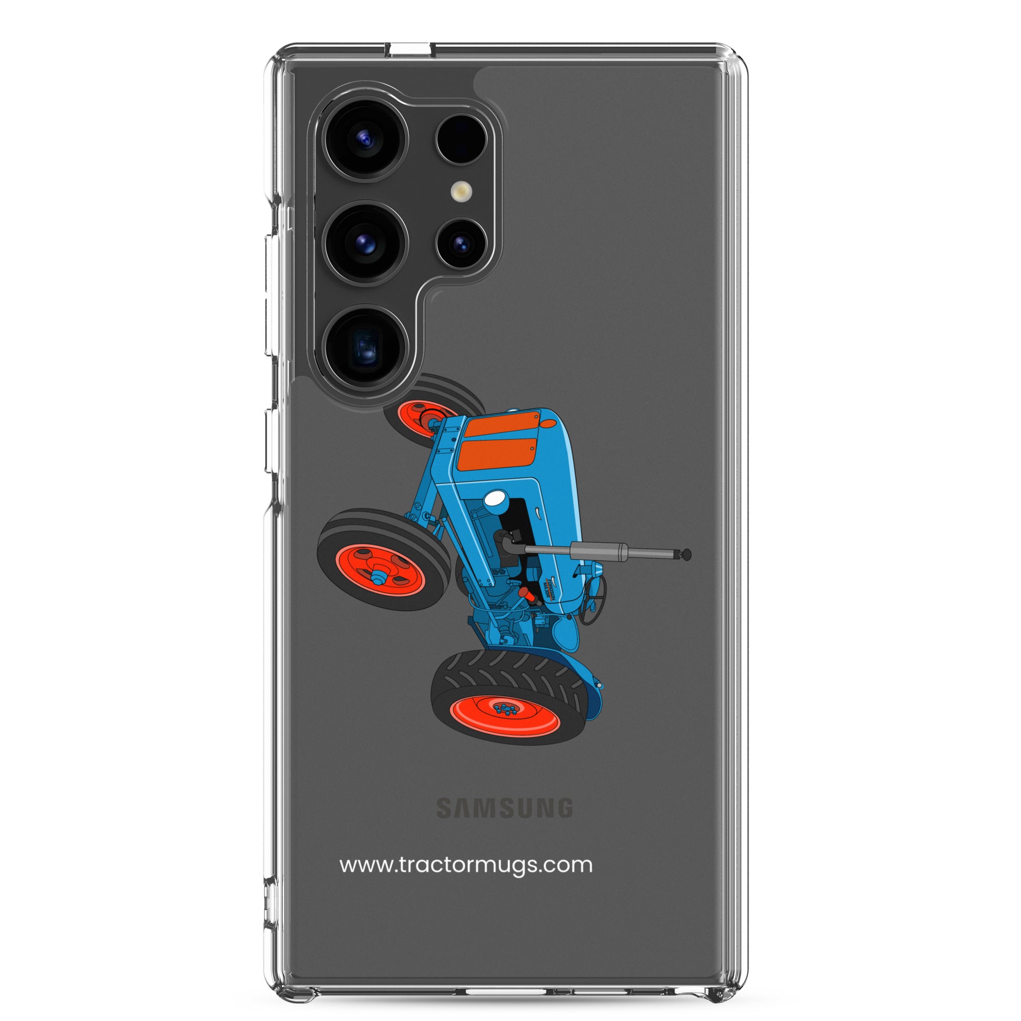 Fordson Clear Case for Samsung® Samsung Galaxy S24 Ultra Fordson Super Dexta | Clear Case for Samsung® Quality Farmers Merch