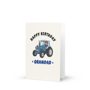 Happy Birthday Grandad Ford 7810 | Kids Greeting Card