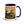 CLAAS Lexion 8600 TerraTrac Splash Art | 15 oz Mug with Color Inside - Dark Blue