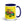 Fiat 1880 Pop Art | 15 oz Mug with Color Inside - Dark Blue