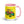 Fiat 1880 Pop Art | 15 oz Mug with Color Inside - Pink