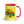 Fiat 1880 Pop Art | 15 oz Mug with Color Inside - Red