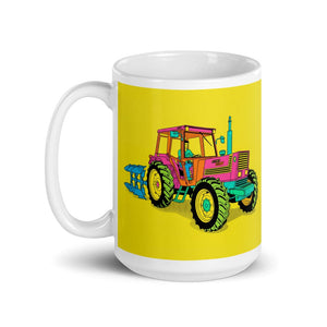 Fiat 1880 Pop Art | White Glossy Mug - view 3