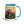 Fiat 1880 Splash Art | 15 oz Mug with Color Inside - Blue