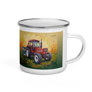 Fiat 1880 Splash Art | Enamel Mug
