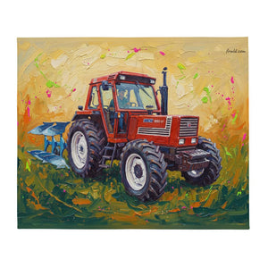 Fiat 1880 Splash Art | Throw Blanket