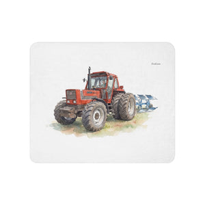 Fiat 1880 Watercolor | Sherpa Blanket 50″×60″