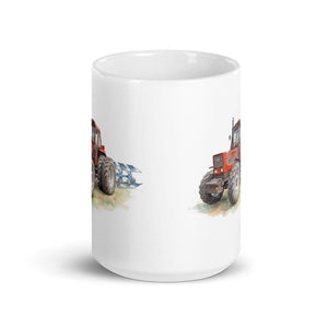 Fiat 1880 Watercolor | White Glossy Mug - view 2