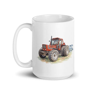 Fiat 1880 Watercolor | White Glossy Mug - view 3