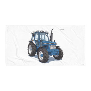 Ford 5610 Force II Illustration | Beach Towel