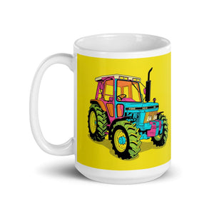 Ford 5610 Force II Pop Art | White Glossy Mug - view 3