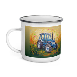 Ford 5610 Force II Splash Art | Enamel Mug - view 3