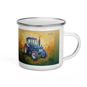 Ford 5610 Force II Splash Art | Enamel Mug