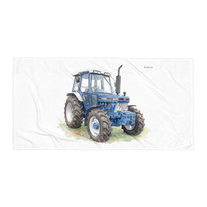 Ford 5610 Force II Watercolor | Beach Towel