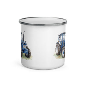 Ford 5610 Force II Watercolor | Enamel Mug - view 2