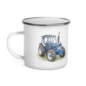 Ford 5610 Force II Watercolor | Enamel Mug - view 3
