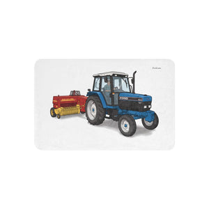 Ford 6640 SLE Illustration | Sherpa Blanket 37″×57″