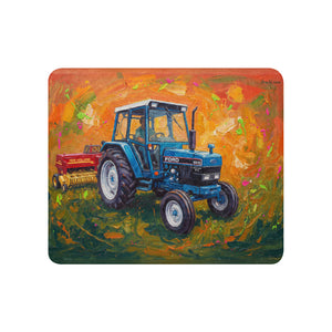 Ford 6640 SLE Splash Art | Sherpa Blanket 50″×60″