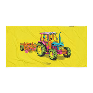 Ford 7810 Generation III Pop Art | Beach Towel