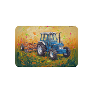 Ford 7810 Generation III Splash Art | Sherpa Blanket 37″×57″