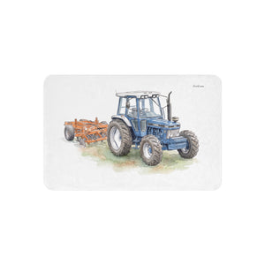 Ford 7810 Generation III Watercolor | Sherpa Blanket 37″×57″