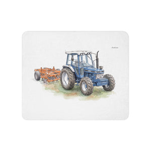Ford 7810 Generation III Watercolor | Sherpa Blanket 50″×60″