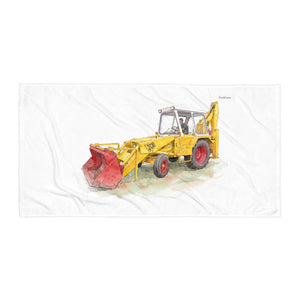 JCB 3C II Watercolor | Beach Towel