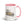 JCB 3CX Sitemaster Plus Pencil Sketch | 15 oz Mug with Color Inside - Pink