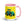 John Deere 4955 Pop Art | 15 oz Mug with Color Inside - Pink