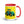 John Deere 4955 Pop Art | 15 oz Mug with Color Inside - Red