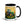 John Deere 4955 Splash Art | 15 oz Mug with Color Inside - Black