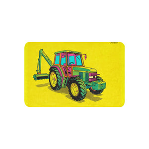 John Deere 6910 with Hedge Cutter Pop Art | Sherpa Blanket 37″×57″