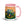 John Deere 6910 with Hedge Cutter Splash Art | 15 oz Mug with Color Inside - Pink