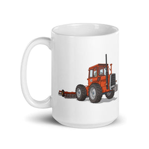 Massey Ferguson 1200 Illustration | White Glossy Mug - view 3