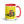 Massey Ferguson 1200 Pop Art | 15 oz Mug with Color Inside - Red
