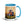 Massey Ferguson 1200 Splash Art | 15 oz Mug with Color Inside - Blue