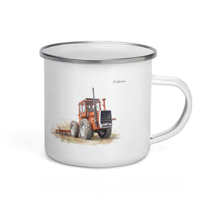 Massey Ferguson 1200 Watercolor | Enamel Mug