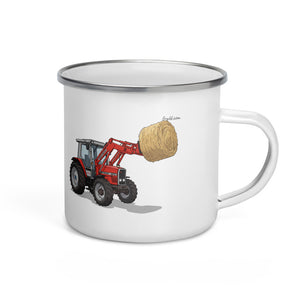 Massey Ferguson 3070 Autotronic Illustration | Enamel Mug