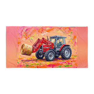 Massey Ferguson 3070 Autotronic Splash Art | Beach Towel