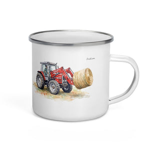 Massey Ferguson 3070 Autotronic Watercolor | Enamel Mug