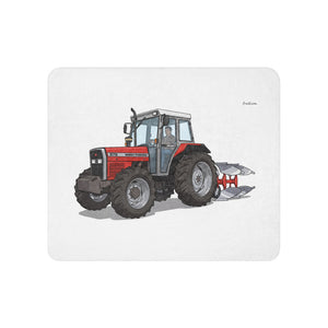 Massey Ferguson 375 Illustration | Sherpa Blanket 50″×60″