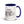 Massey Ferguson 375 Pencil Sketch | 15 oz Mug with Color Inside - Dark Blue