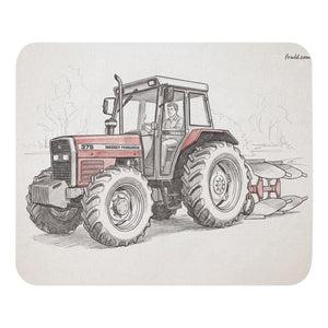 Massey Ferguson 375 Pencil Sketch | Mouse Mat