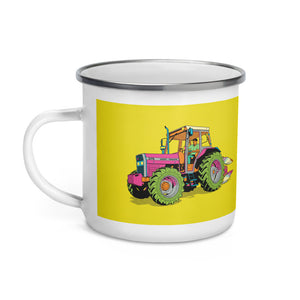 Massey Ferguson 375 Pop Art | Enamel Mug - view 3