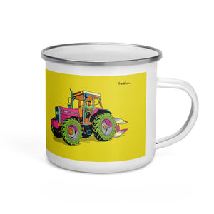 Massey Ferguson 375 Pop Art | Enamel Mug