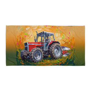 Massey Ferguson 375 Splash Art | Beach Towel