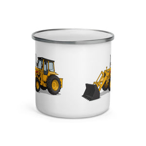 Massey Ferguson 50E Illustration | Enamel Mug - view 2