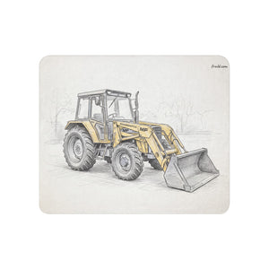 Massey Ferguson 50E Pencil Sketch | Sherpa Blanket 50″×60″