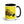 Massey Ferguson 50E Pop Art | 15 oz Mug with Color Inside - Black