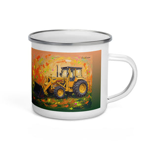 Massey Ferguson 50E Splash Art | Enamel Mug